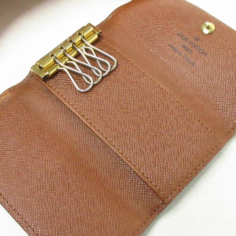 LOUIS VUITTON Monogram 4 Key Multicles Holder RA3058