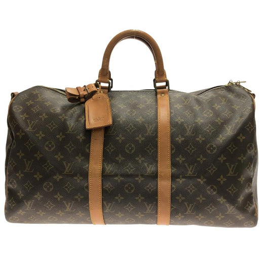 LOUIS VUITTON Monogram Keepall Bandouliere 50