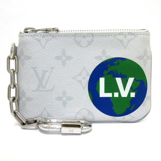 LOUIS VUITTON Monogram Logo Story Zipped Pouch