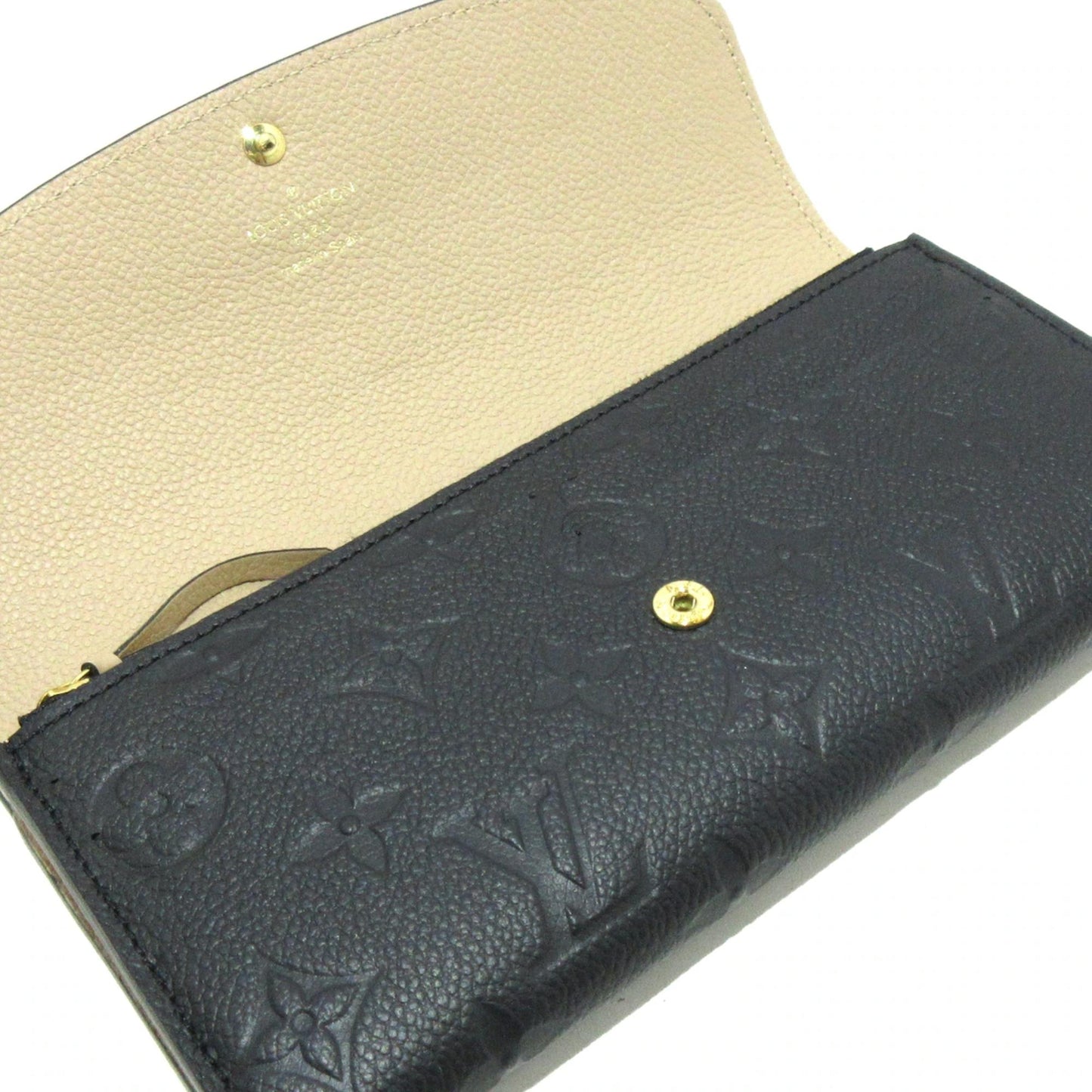 PREORDER LOUIS VUITTON Empreinte Emilie Wallet Black Dune  CA4106
