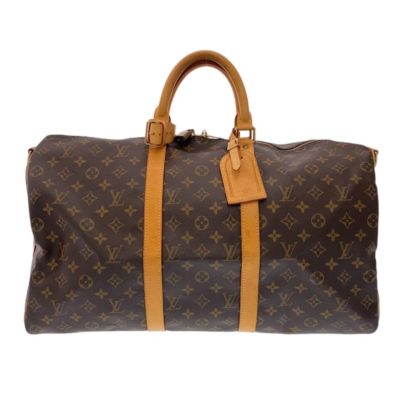 LOUIS VUITTON Monogram Keepall Bandouliere 50 TH0967