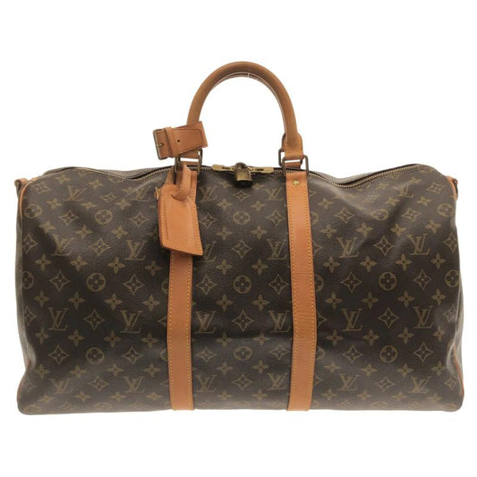 LOUIS VUITTON Monogram Keepall Bandouliere 50 V.I.8903