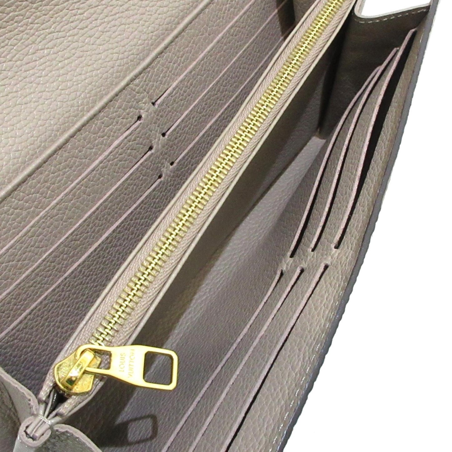 LOUIS VUITTON Empreinte Sarah Wallet NM Tourterelle