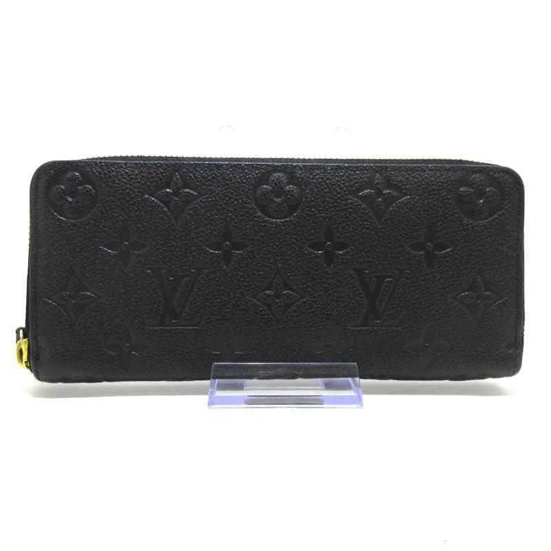 LOUIS VUITTON Empreinte Clemence Wallet Black SP1157