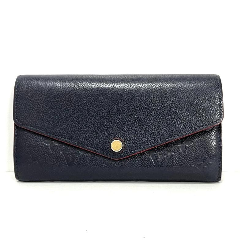 LOUIS VUITTON  Empreinte Sarah Wallet NM Marine Rouge  CA1200