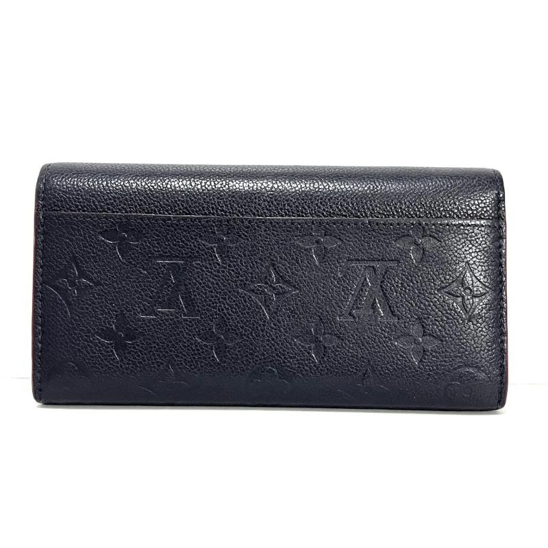 LOUIS VUITTON  Empreinte Sarah Wallet NM Marine Rouge  CA1200