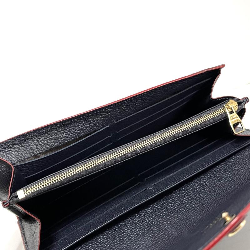 LOUIS VUITTON  Empreinte Sarah Wallet NM Marine Rouge  CA1200