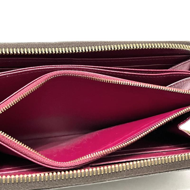 Louis Vuitton  Monogram Zippy Wallet Fuchsia CA0179