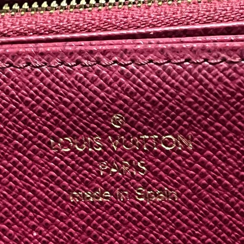 Louis Vuitton  Monogram Zippy Wallet Fuchsia CA0179