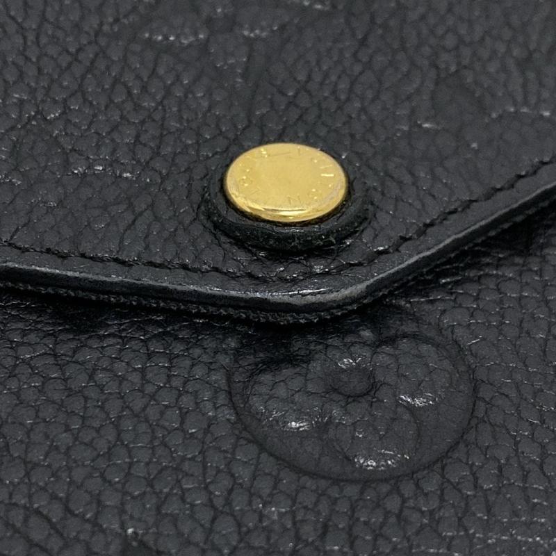 Louis Vuitton  Empreinte Pochette Felicie Chain Wallet Black RFID