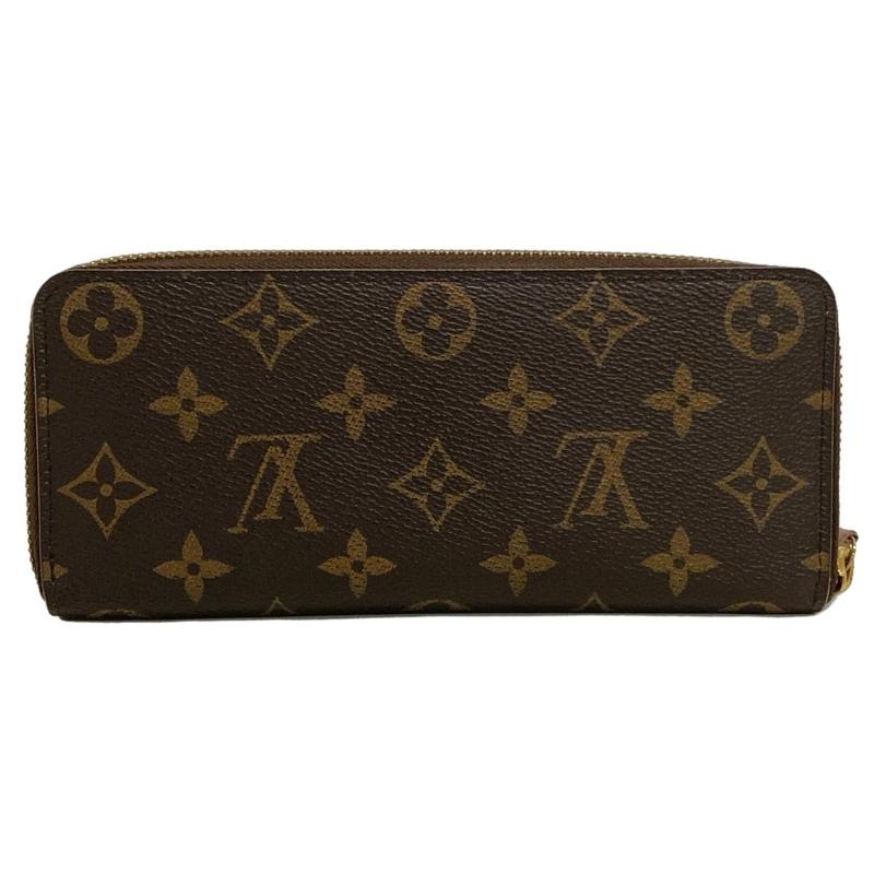 Louis Vuitton  Monogram Clemence Wallet Rose Ballerine CA3186