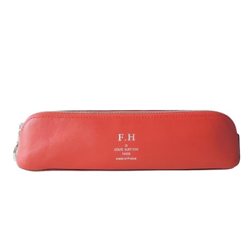 Louis Vuitton  Monogram Elizabeth Pencil Pouch Red SN2148