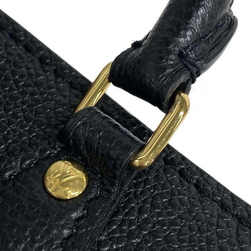 Louis Vuitton  Empreinte Monogram Giant Petit Sac Plat Black Beige RFID