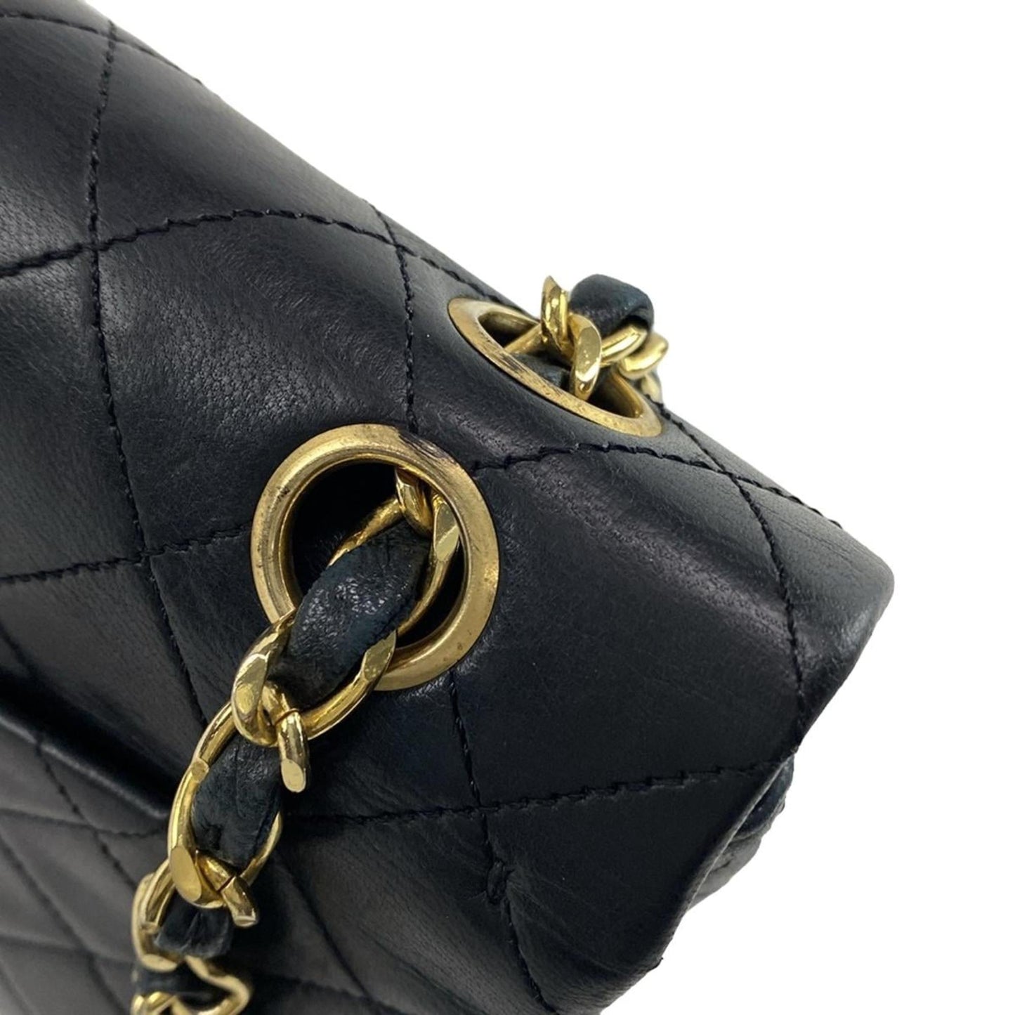 Preorder CHANEL Lambskin Quilted Small Double Flap Black 9 Series