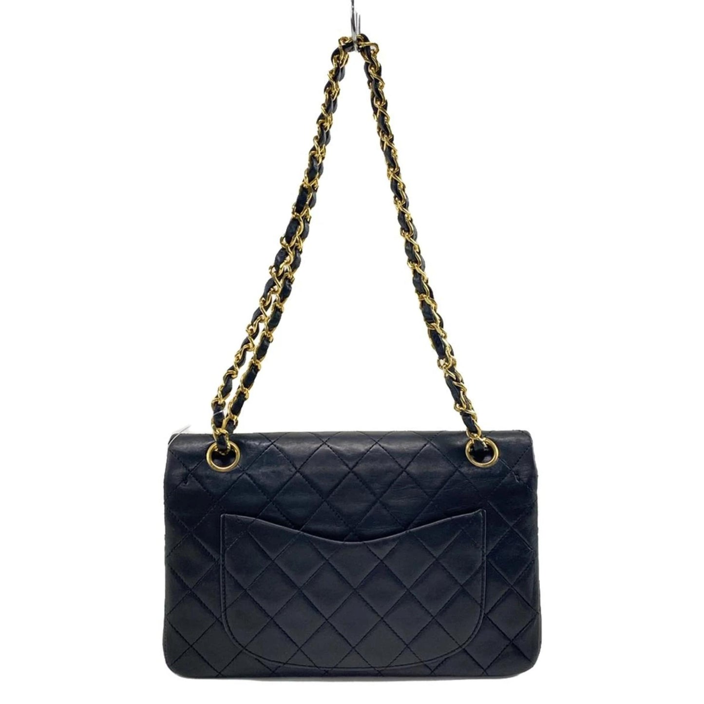 Preorder CHANEL Lambskin Quilted Small Double Flap Black 9 Series