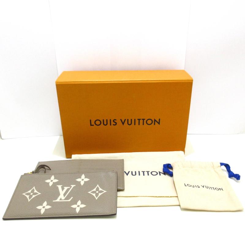 PRE-ORDER  Louis Vuitton  Empreinte Monogram Giant Felicie Pochette Tourterelle Creme FY5200