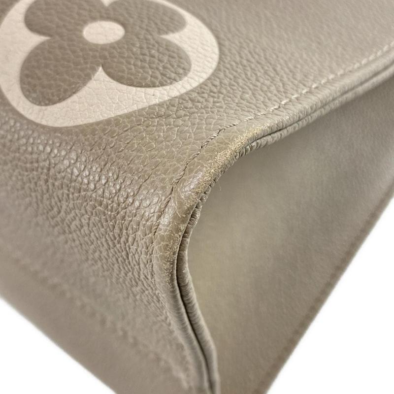 Louis Vuitton  Empreinte Monogram Giant Onthego MM Tourterelle Creme RFID