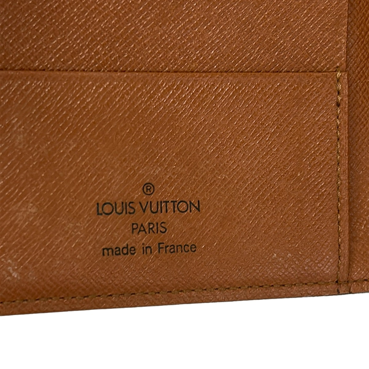 $400 1997 LOUIS VUITTON Couverture Passport Monogram Accessory Case M60180 MI0937