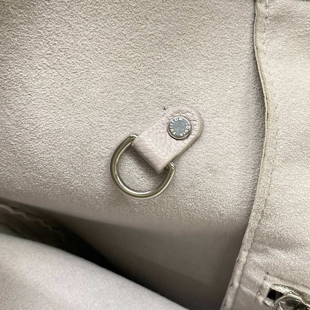 $3050 Louis Vuitton Neverfull MM Empreinte Grey Brume RFID with Pouch 10021314