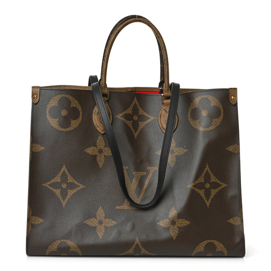 LOUIS VUITTON Reverse Monogram Giant Onthego GM