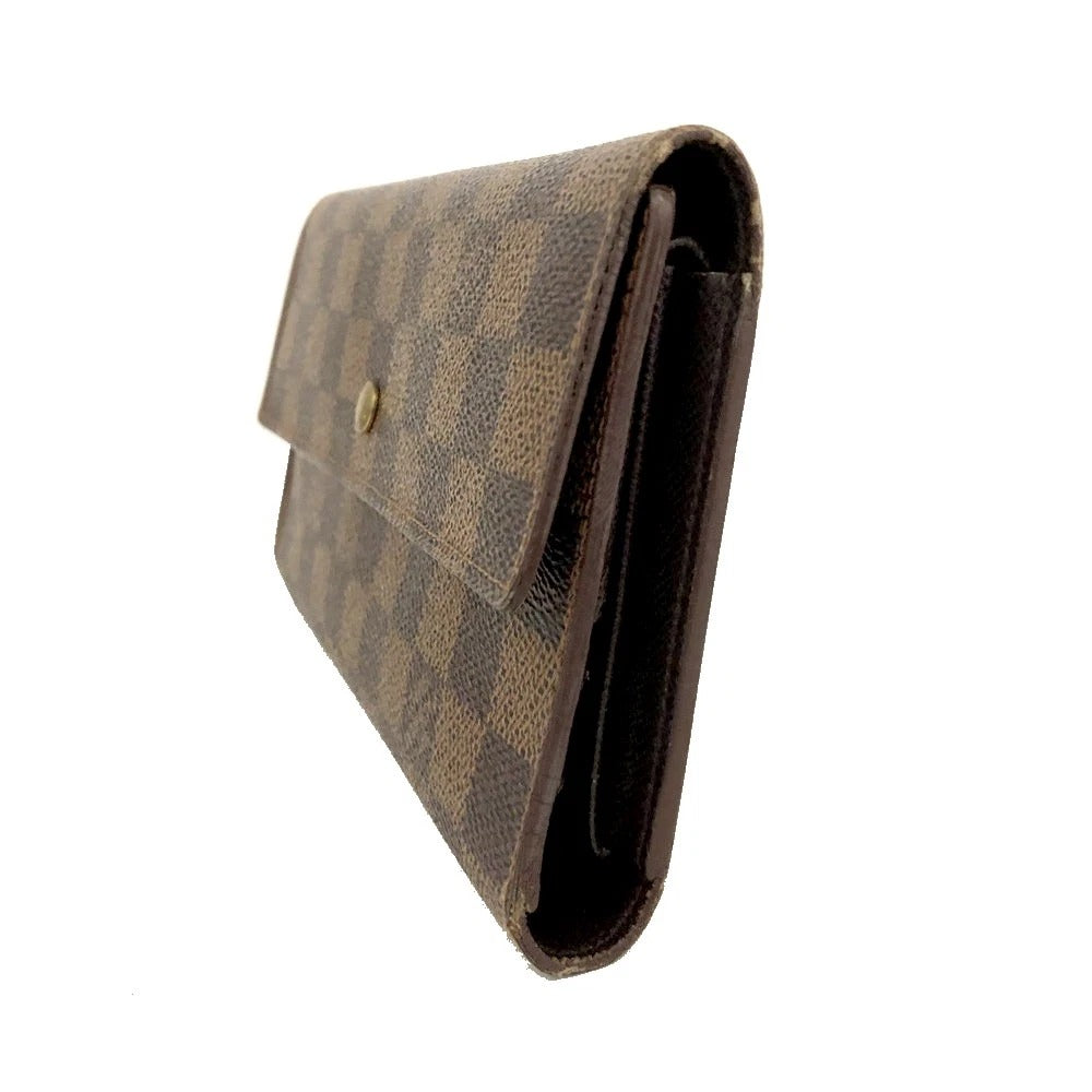 PRE-ORDER Louis Vuitton Damier Porte Tresor International Trifold Long Wallet TH0090