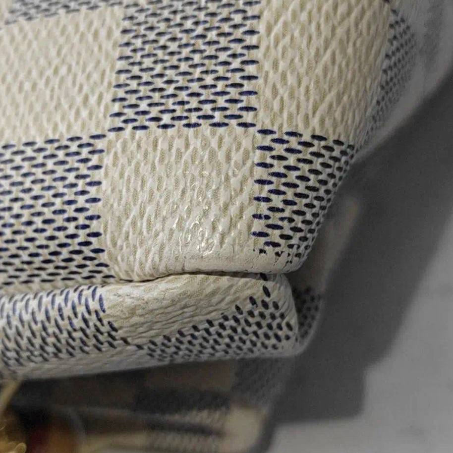 Used Louis Vuitton Damier Azur Artsy MM Hobo