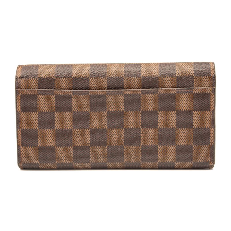 Louis Vuitton Damier Ebene Sarah Wallet NM