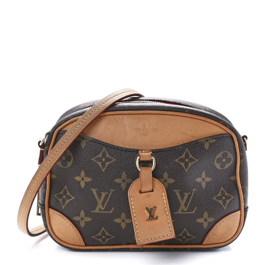 LOUIS VUITTON Monogram Deauville Mini