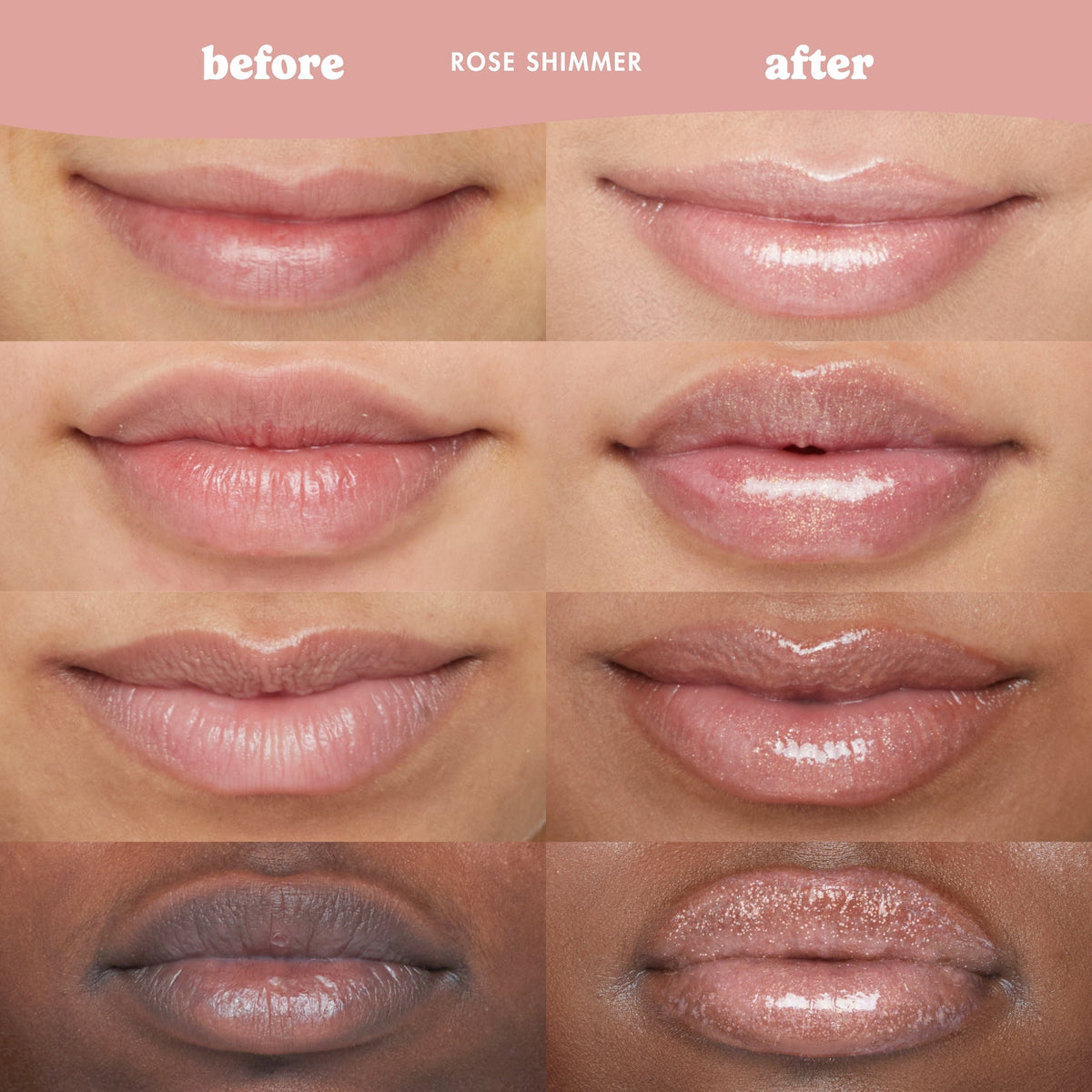 Rose Sugar Shimmer Smoothie Lip Treatment