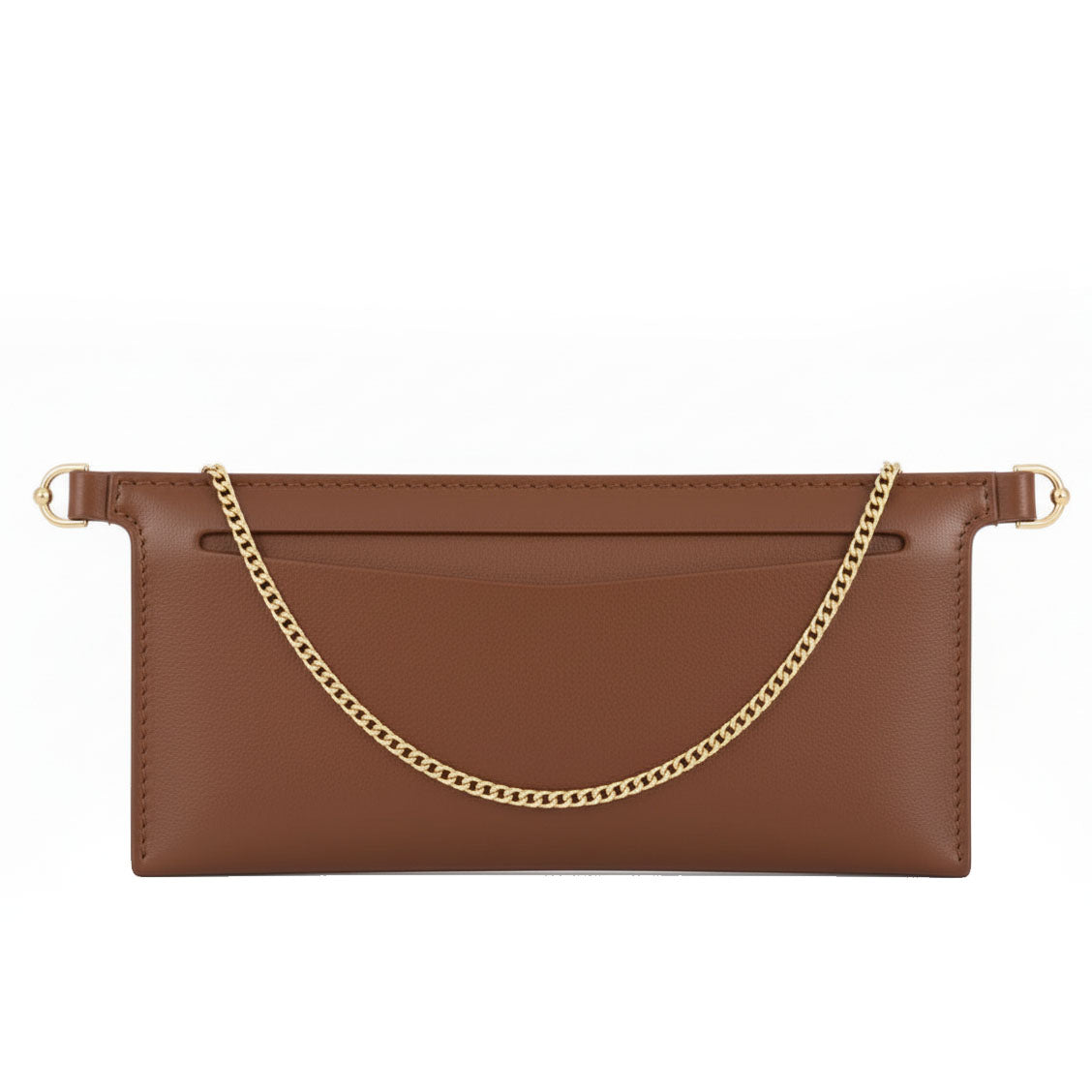 Brown Wallet Insert with Chain