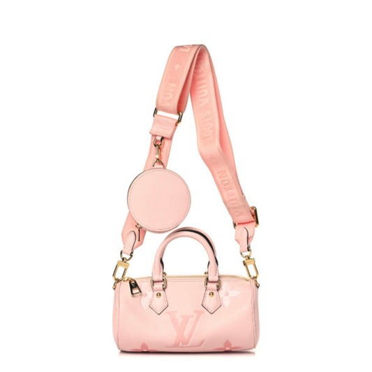 PREORDER $2800 Louis Vuitton Empreinte Monogram Giant By The Pool Papillon BB Bouton De Rose