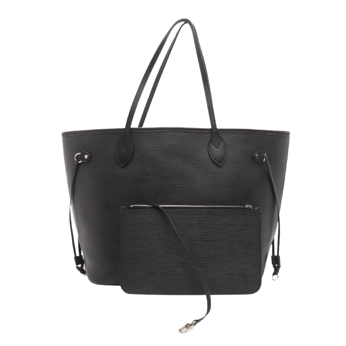 Louis Vuitton Neverfull MM Epi Black Leather Tote