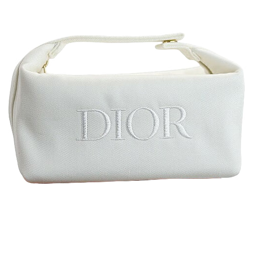 Christian Dior GWP Cosmetic Makeup Bag Pouch With Top Handle