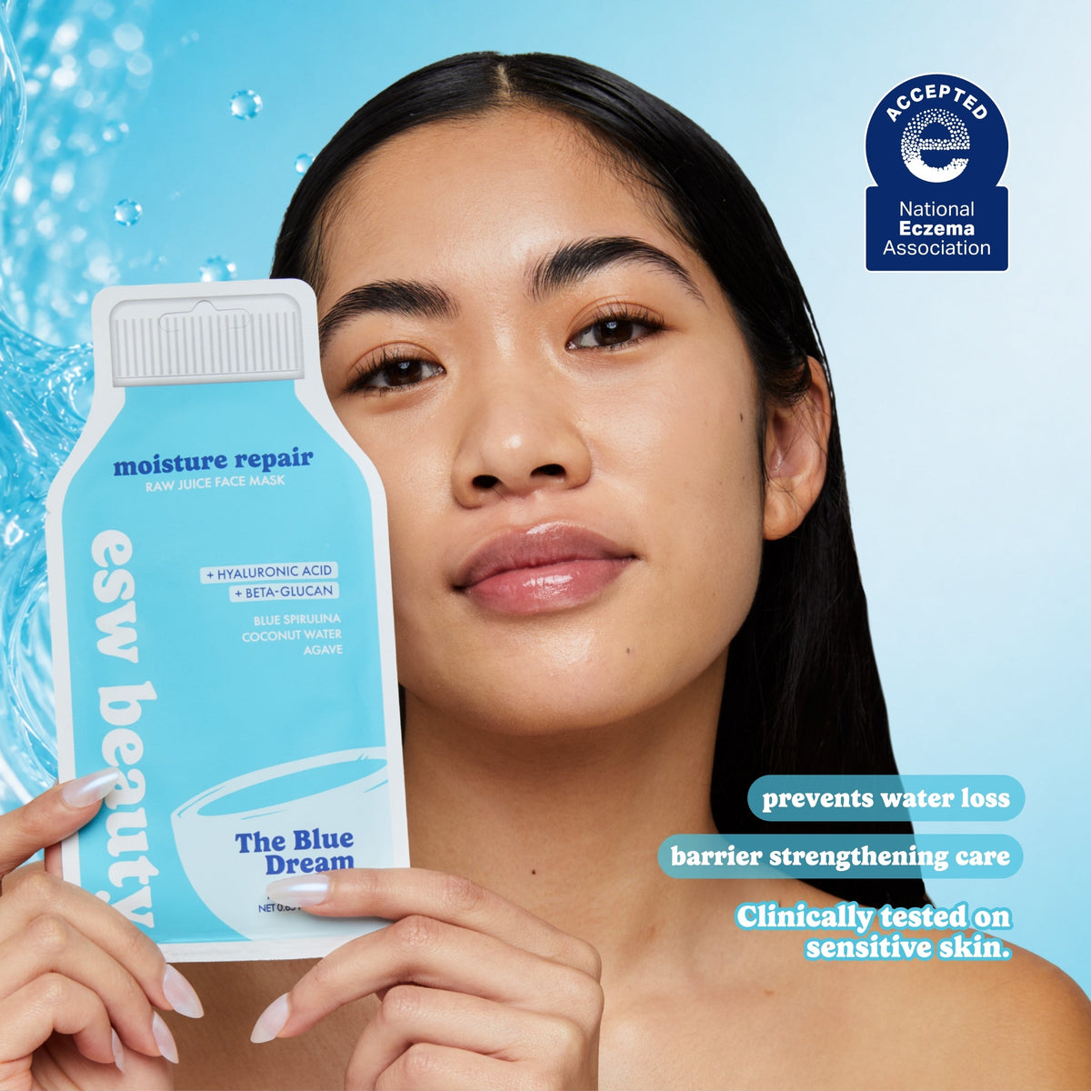 8 Pack - The Blue Dream Moisture Repair Raw Juice Mask Multipack