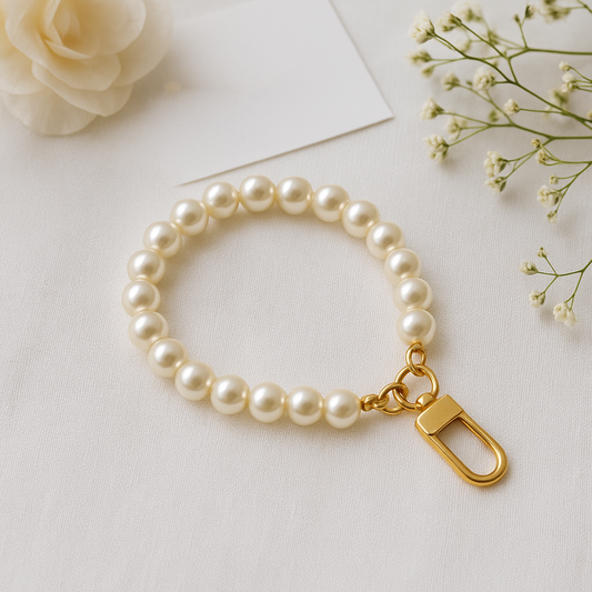 ✨ Pearl Wristlet Strap Add-On