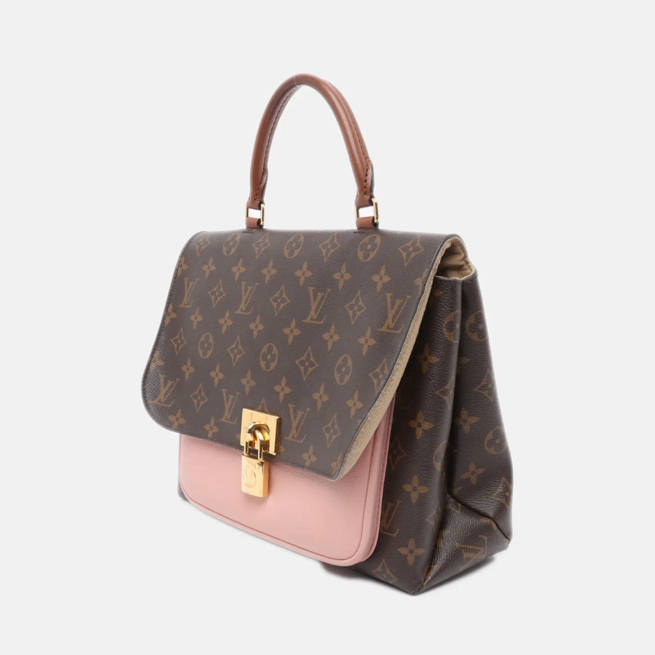 Louis Vuitton Monogram Marignan Pink Shoulder Bag