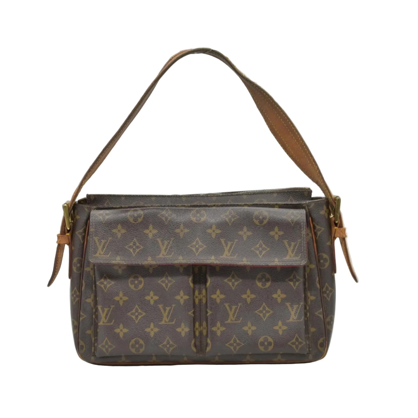 LOUIS VUITTON Monogram Viva Cite GM Shoulder Bag