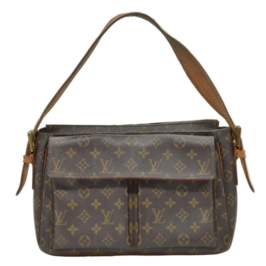 $2310 2006 LOUIS VUITTON Monogram Viva Cite GM Shoulder Bag CA1006