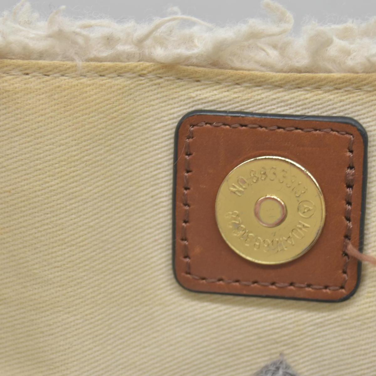 $890 Chloé Small Boa Polyester Leather 2-Way Handbag Mini Tote