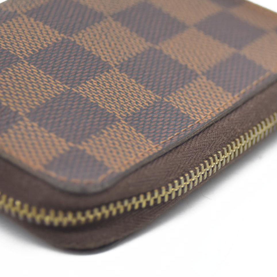 Louis Vuitton $740 Damier Zippy Zip Coin Purse Wallet SN0172