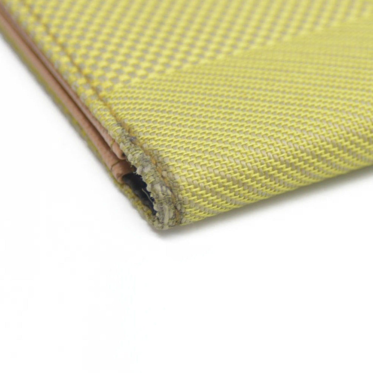 AUCTION $510 Louis Vuitton  Damier Geant Americas Cup Card Holder Wallet Yellow