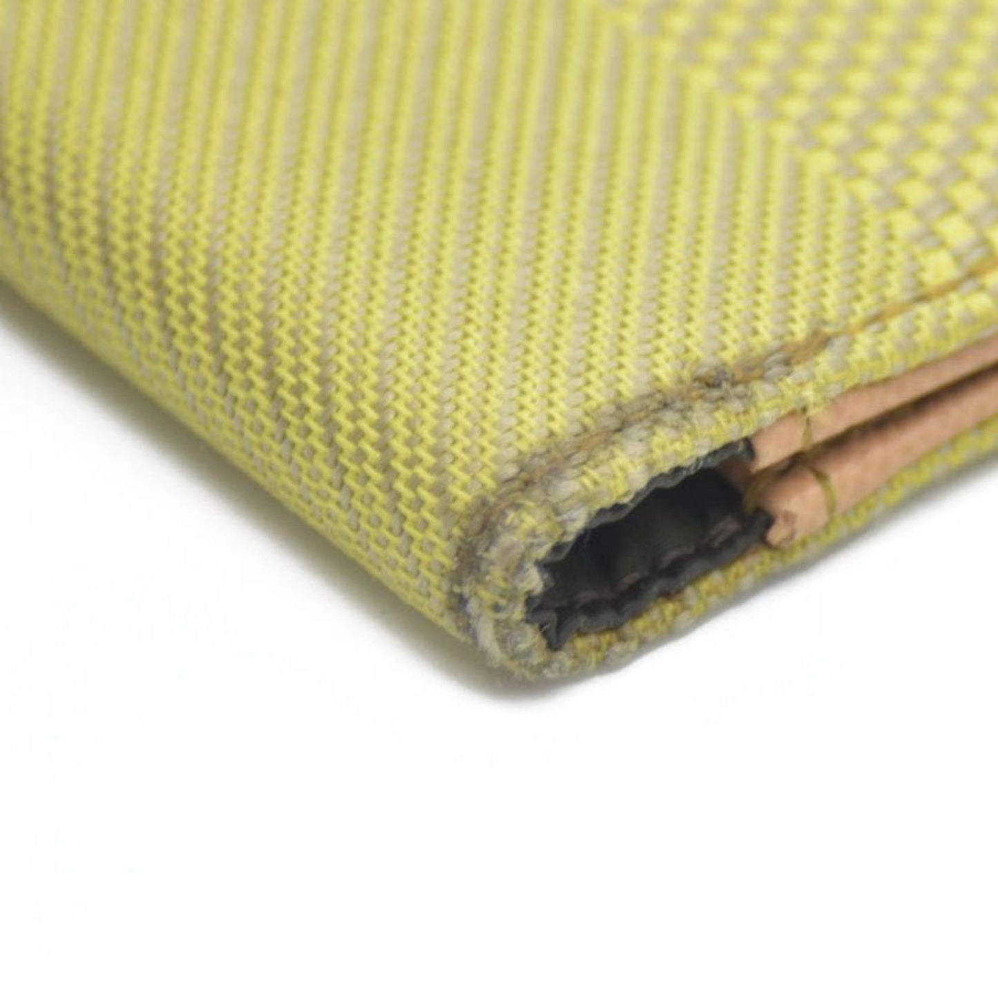 AUCTION $510 Louis Vuitton  Damier Geant Americas Cup Card Holder Wallet Yellow