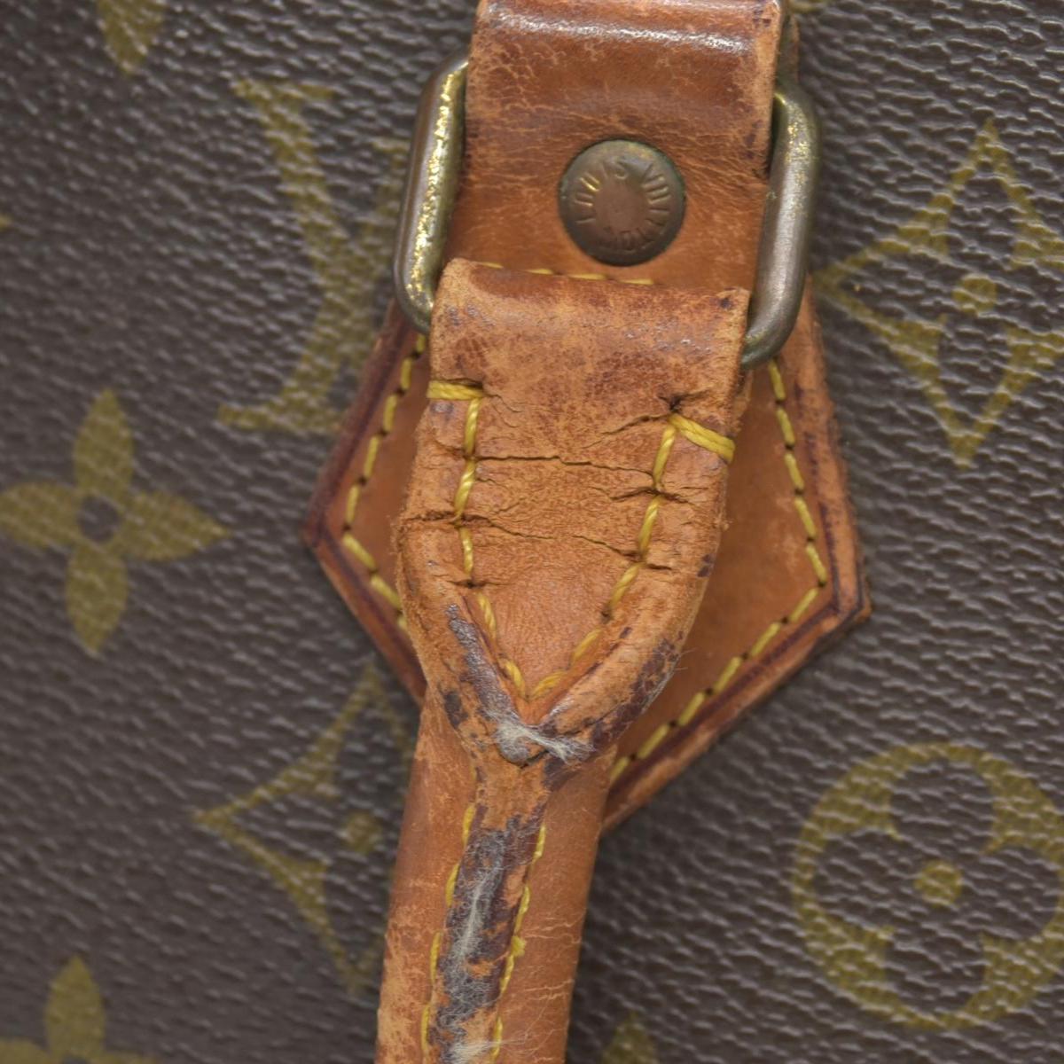 $1340 Louis Vuitton LV Hand Bag Sac Plat Brown Monogram