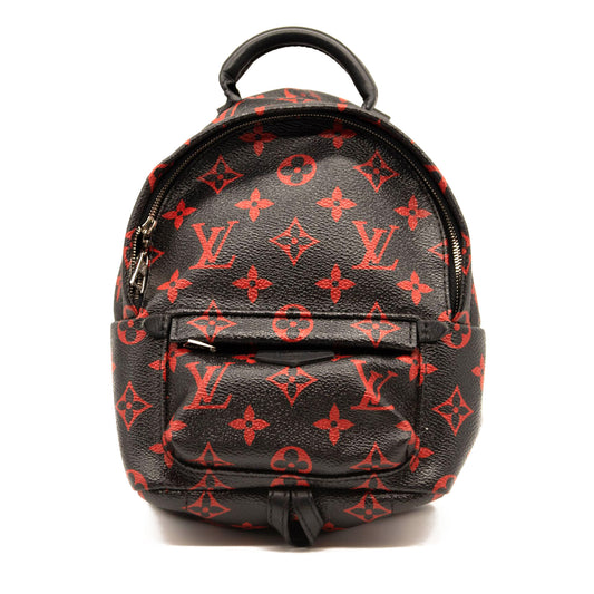 LOUIS VUITTON Monogram Infrarouge Palm Springs Backpack Mini 2016 FL4136