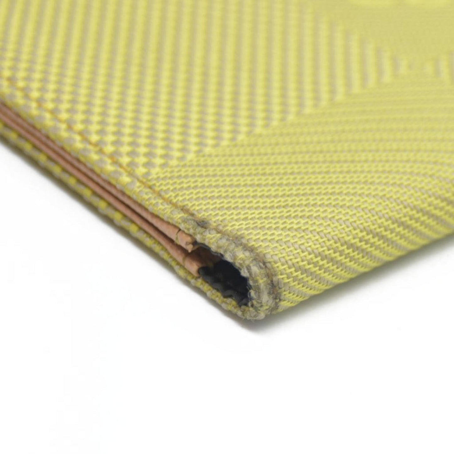 AUCTION $510 Louis Vuitton  Damier Geant Americas Cup Card Holder Wallet Yellow