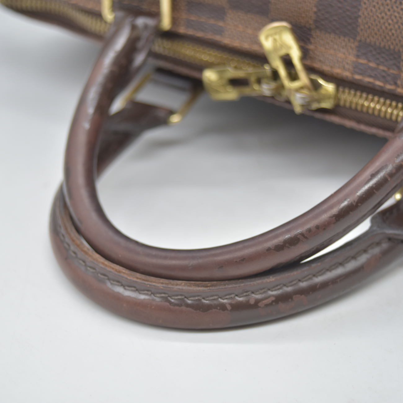 $2040 2012 Louis Vuitton Bandouliere Speedy 30 Damier Ebene SP2182