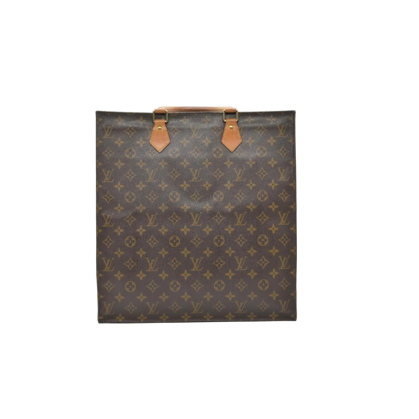 $1340 Louis Vuitton LV Hand Bag Sac Plat Brown Monogram