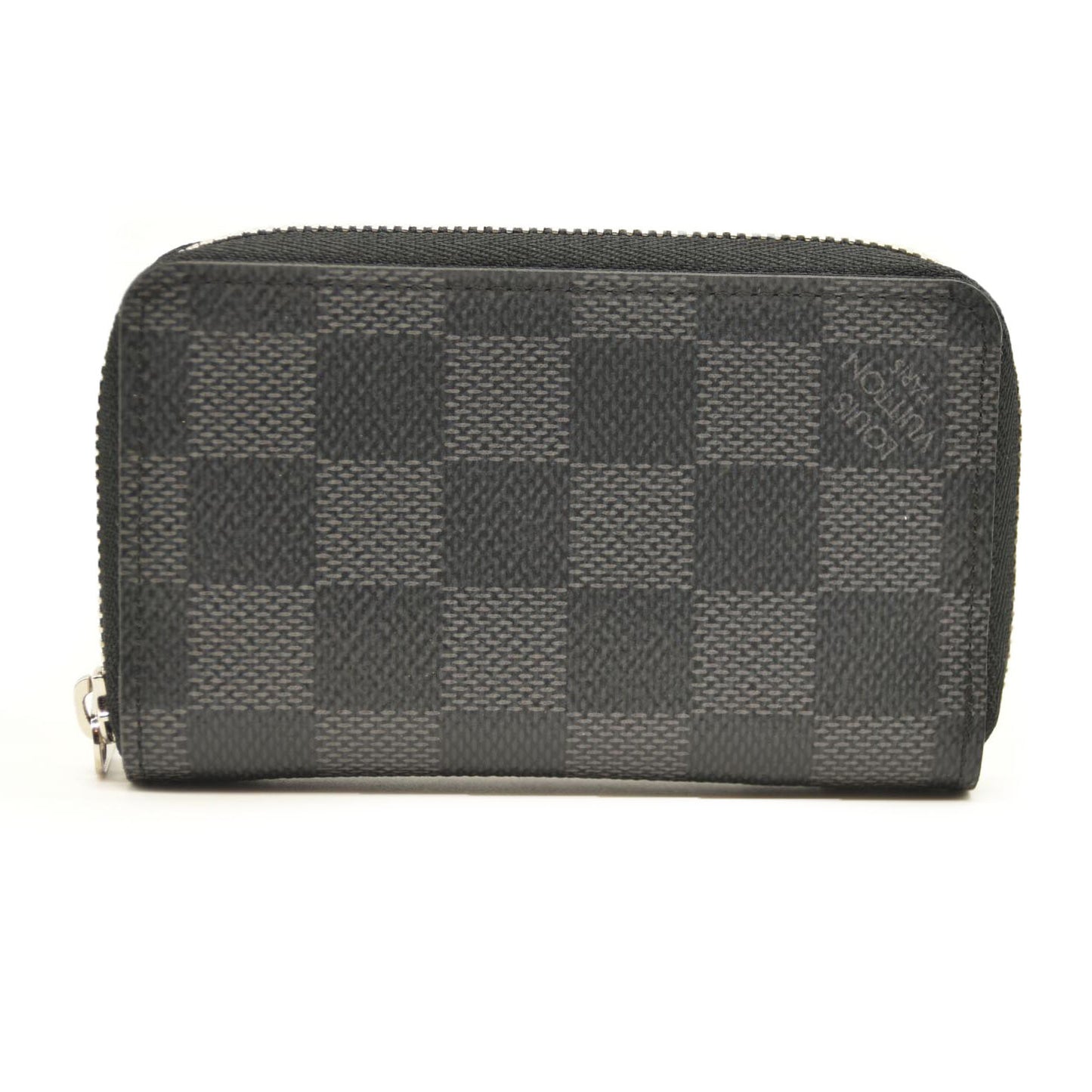Louis Vuitton  Damier Graphite Zippy Coin Purse Vertical MI5118
