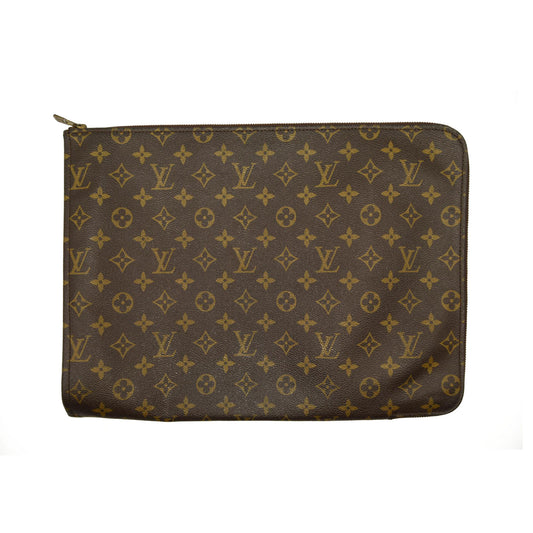LOUIS VUITTON Monogram Poche Documents Portfolio Case