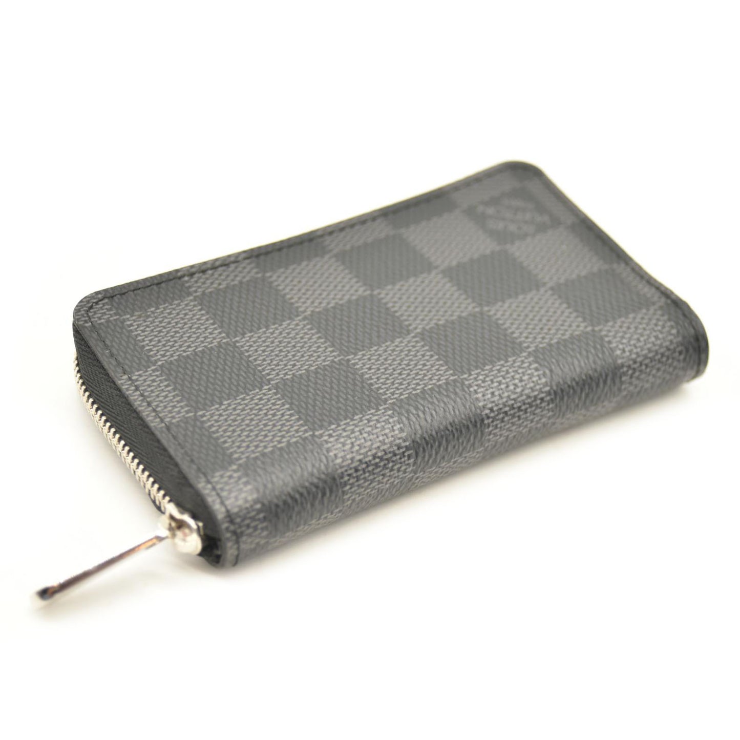 Louis Vuitton  Damier Graphite Zippy Coin Purse Vertical MI5118